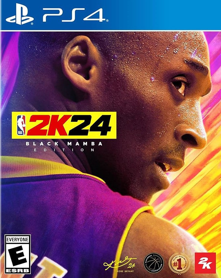 NBA 2K24 Black Mamba Edition PlayStation 4 game box