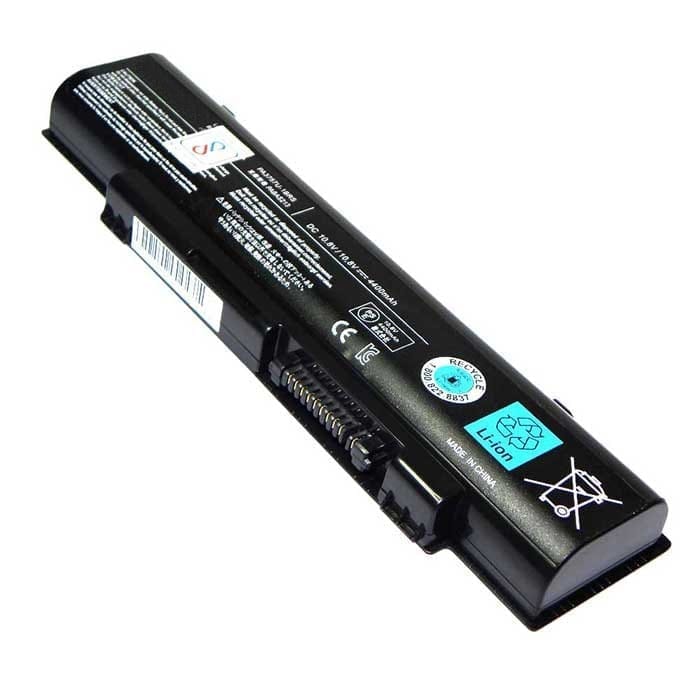 Amsahr replacement laptop battery for Toshiba PA3757, 4400 mAh 11.1 V 6-cell