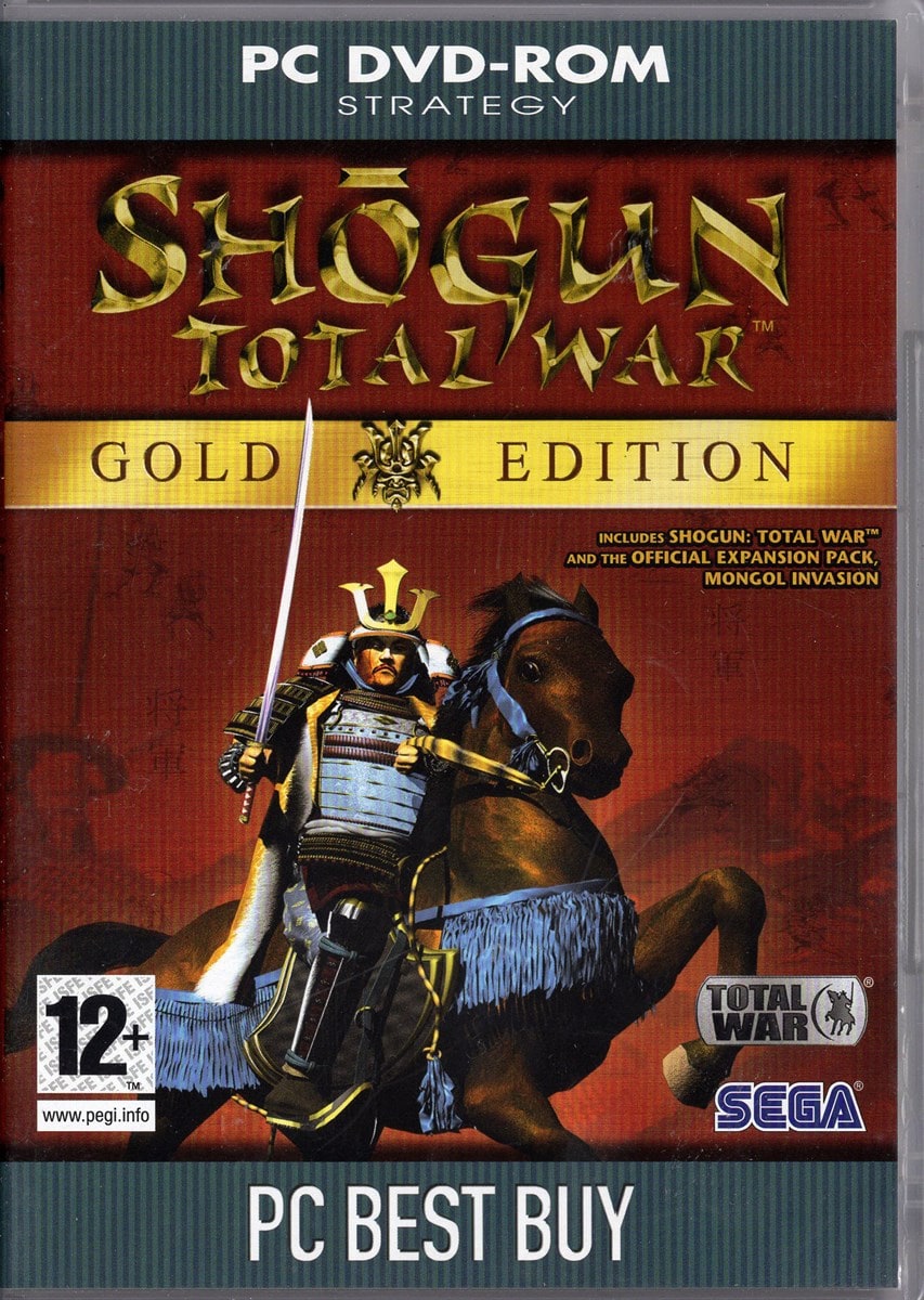 Shogun: Total War Gold Edition PC game box art