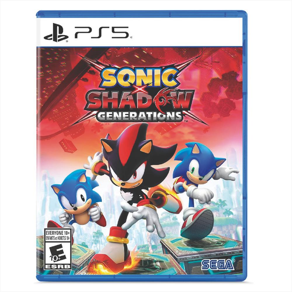 Sonic X Shadow Generations PlayStation 5 játék borítója