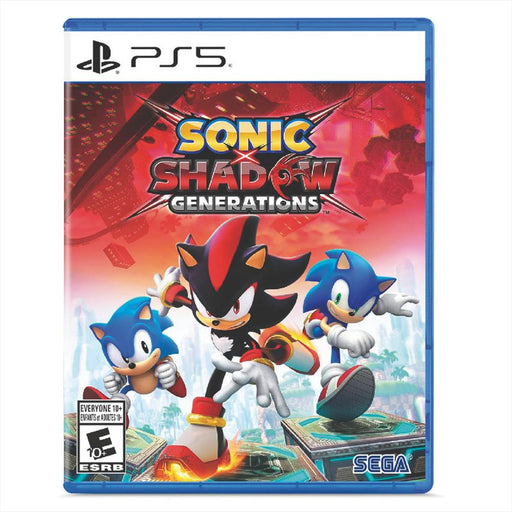 Sonic X Shadow Generations PlayStation 5 játék borítója