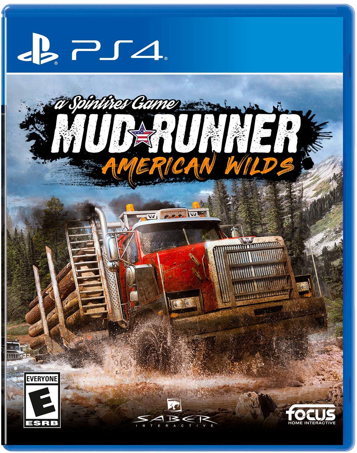 Spintires: MudRunner - American Wilds Edition PlayStation 4 box art