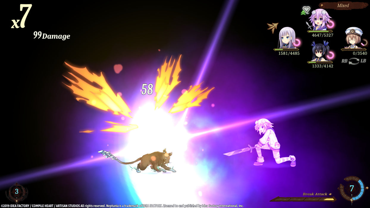 Super Neptunia RPG (PlayStation 4) – játékkép 3