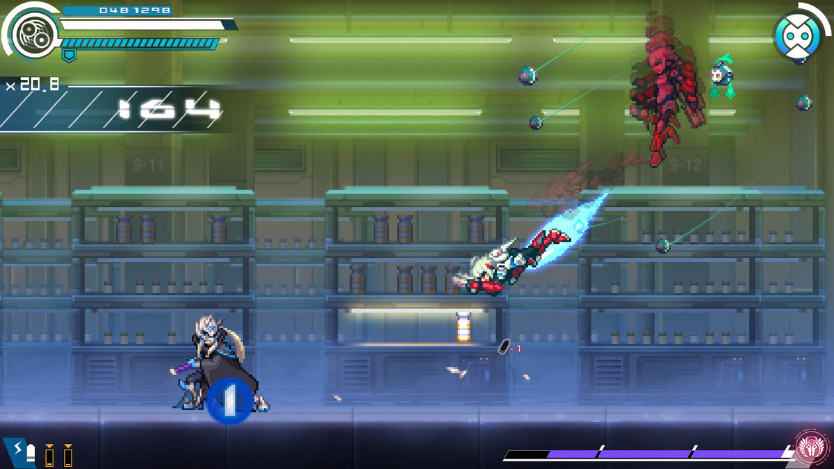 Gunvolt Chronicles: Luminous Avenger iX 1+2 Dual Collection (PlayStation 5) (Asian box) – screenshot 2