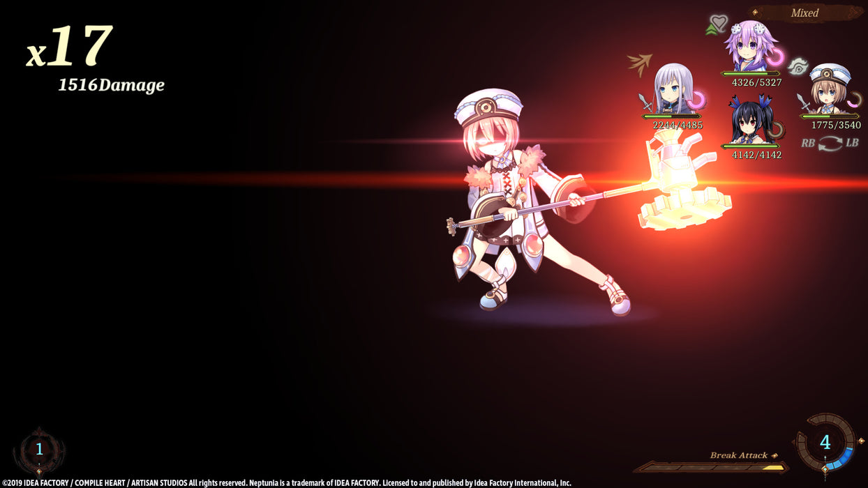 Super Neptunia RPG (PlayStation 4) – játékkép 1