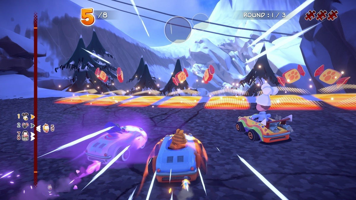 Garfield Kart: Furious Racing (PlayStation 4) – screenshot 3