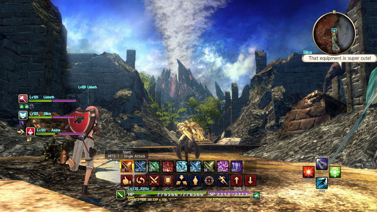 Sword Art Online: Hollow Realization (PlayStation 4) – screenshot 1