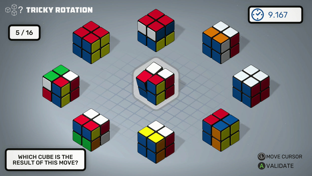 Professor Rubik's Brain Fitness (PlayStation 4) – screenshot 1