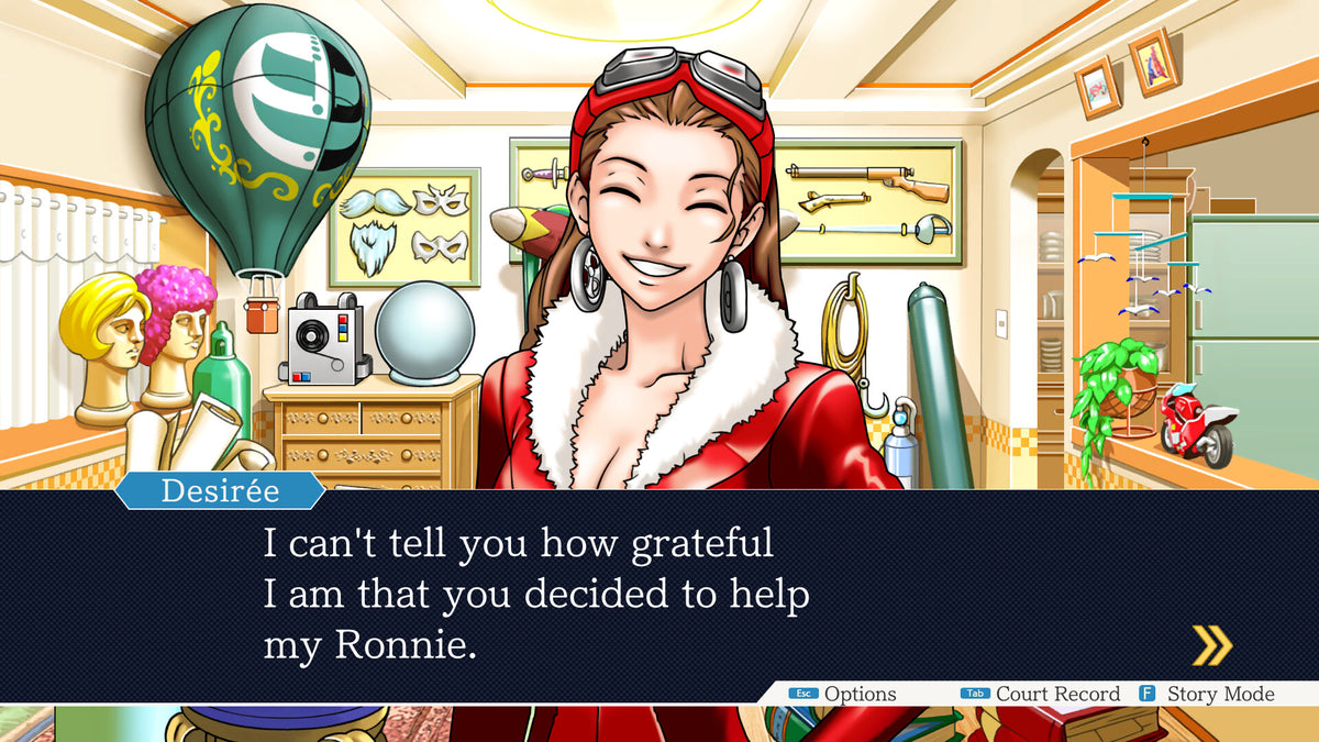 Phoenix Wright: Ace Attorney Trilogy (PlayStation 4) (Asian box) – screenshot 4
