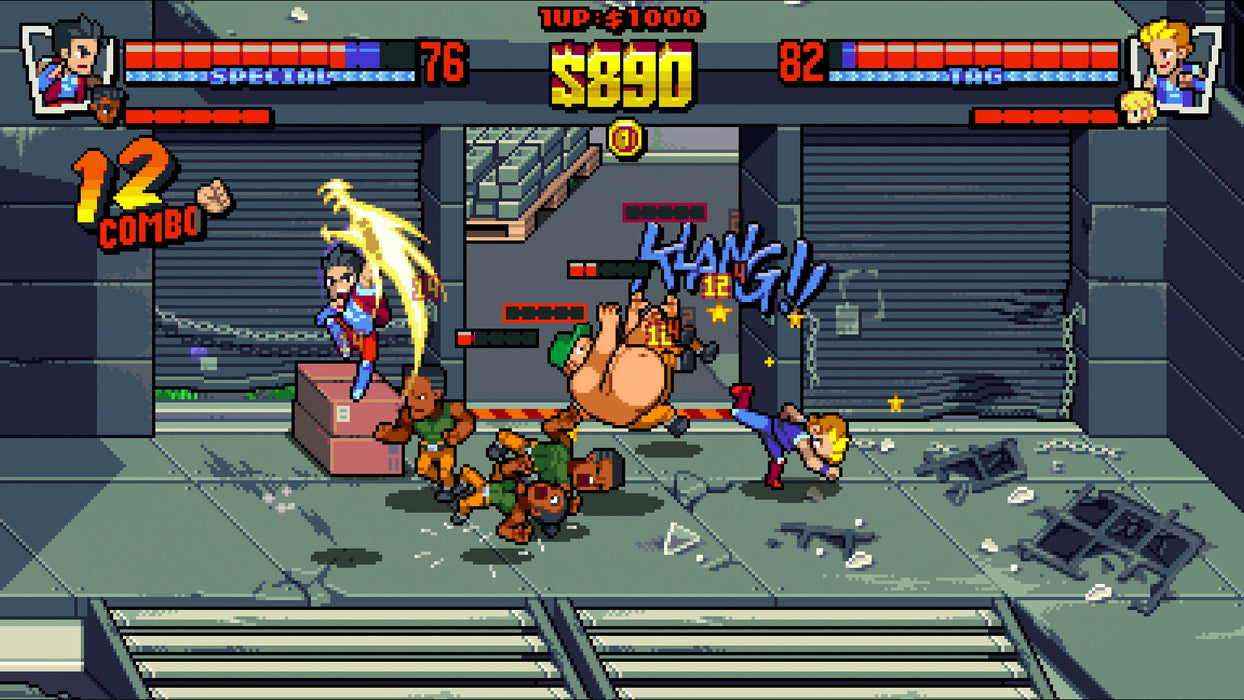 Double Dragon Gaiden: Rise of the Dragons (PlayStation 4) – játékkép 1