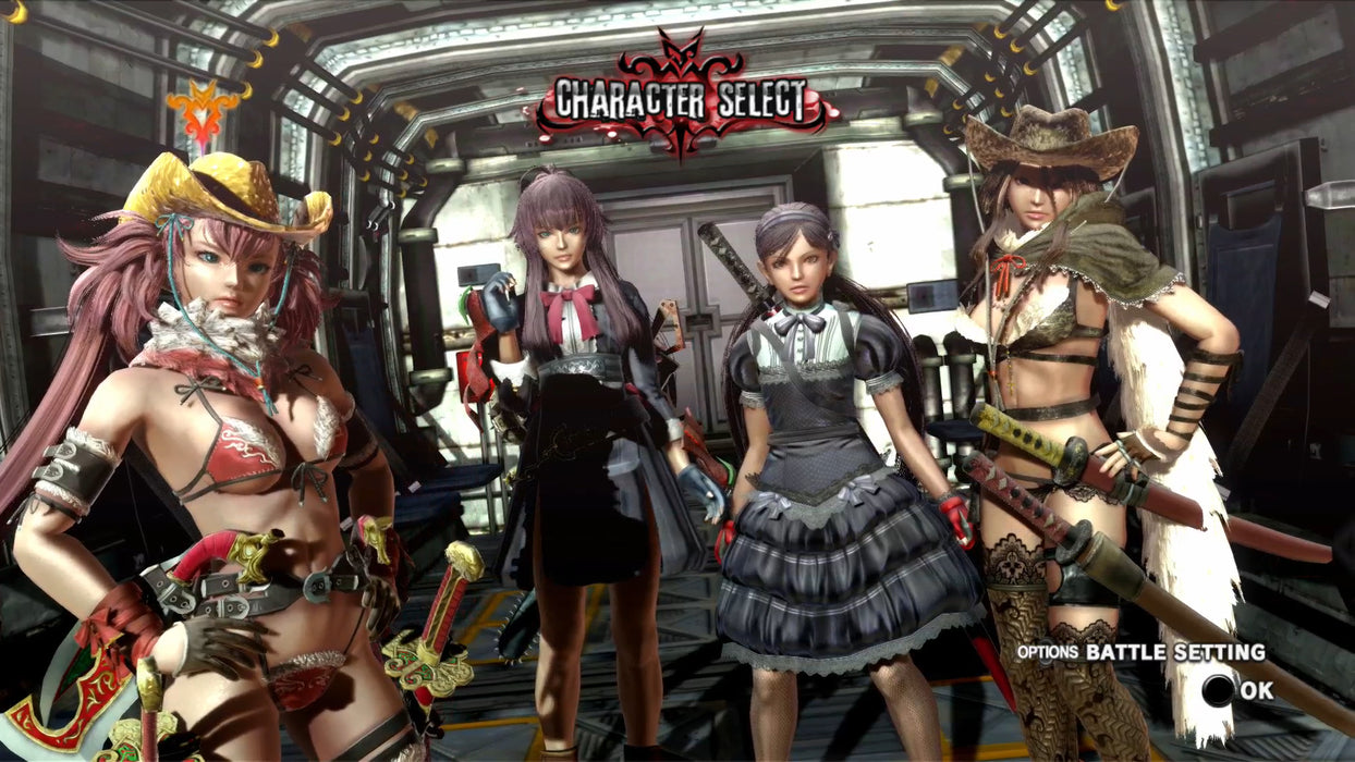 Onechanbara Z2: Chaos (PlayStation 4) – screenshot 1