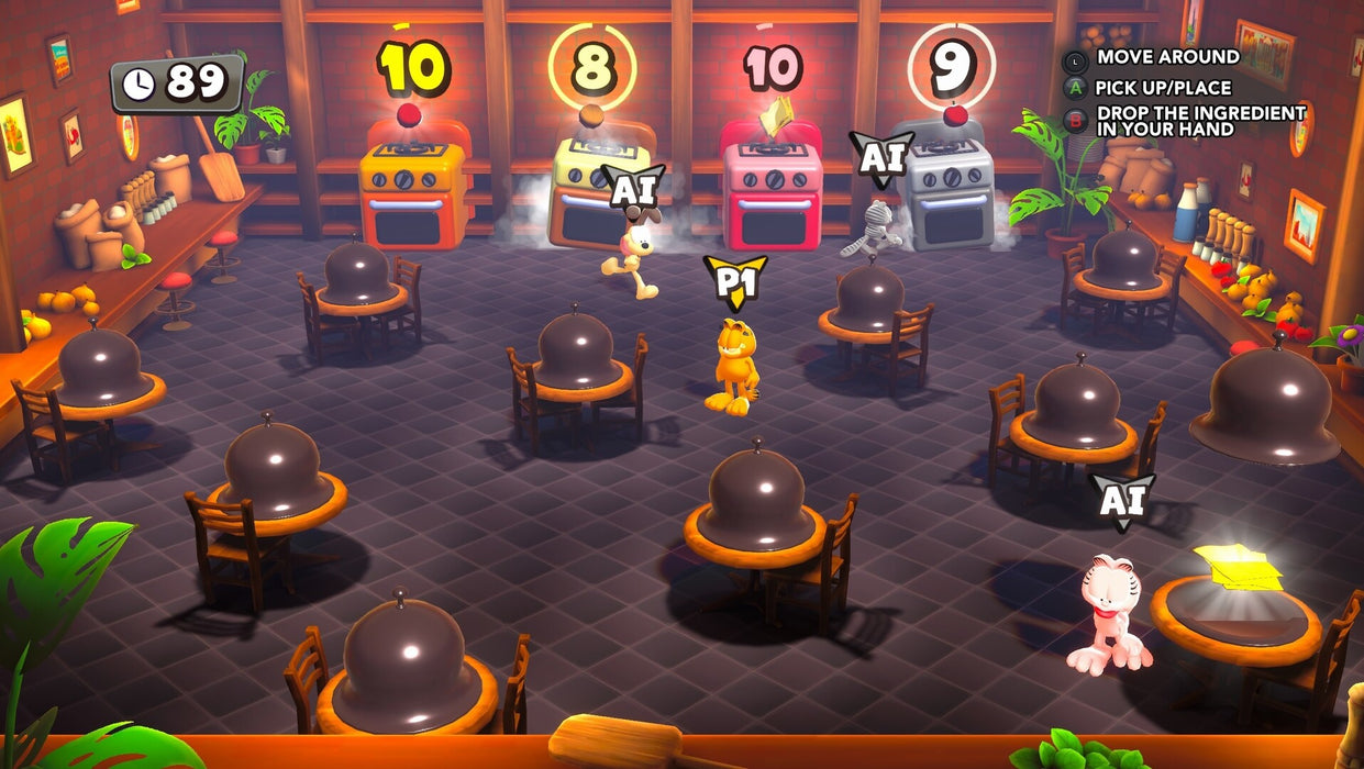 Garfield: Lasagna Party (PlayStation 4) – játékkép 1