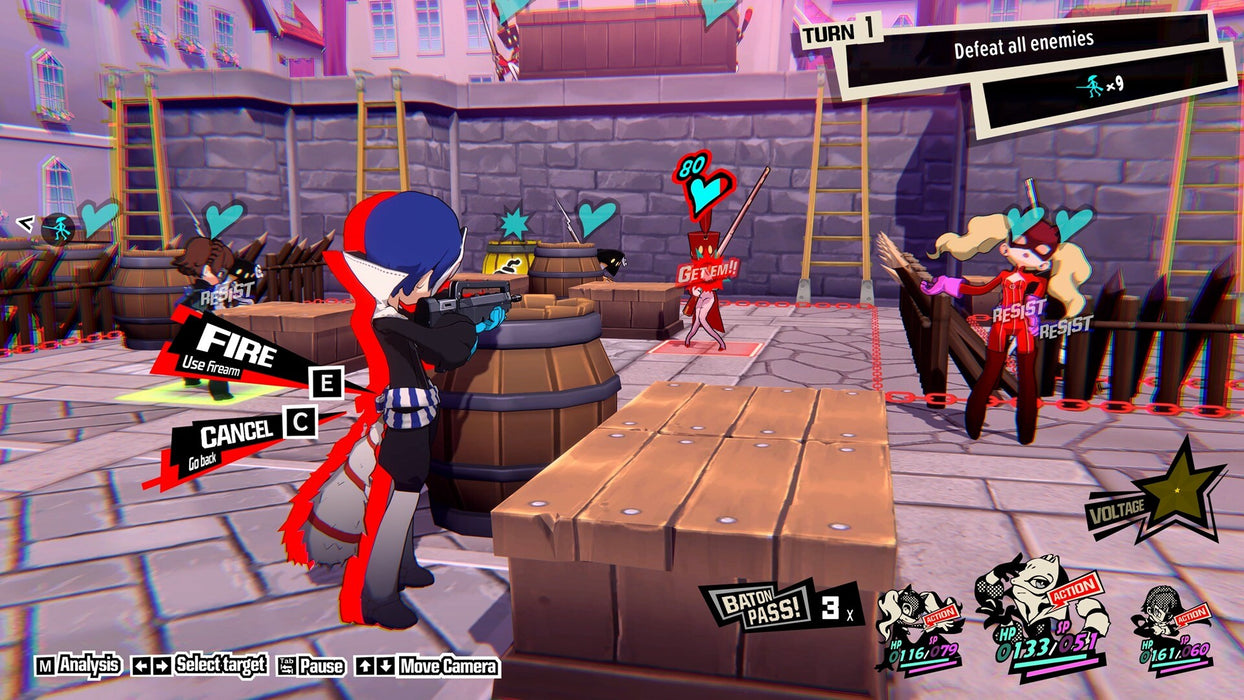 Persona 5 Tactica (PlayStation 4) – játékkép 2