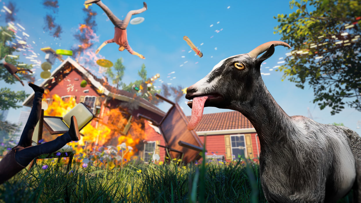 Goat Simulator: Remastered (PlayStation 5) – játékkép 1