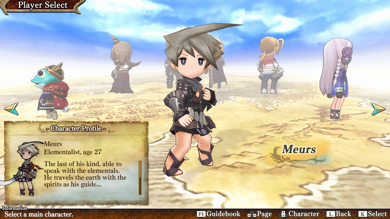 The Legend of Legacy HD Remastered - Deluxe Edition (PlayStation 4) – játékkép 1