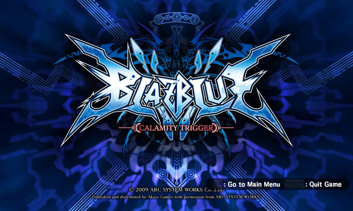 BlazBlue: Calamity Trigger (PC) – screenshot 1