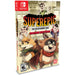 SuperEpic: The Entertainment War – Badge Edition Nintendo Switch doboz kitűzőkkel