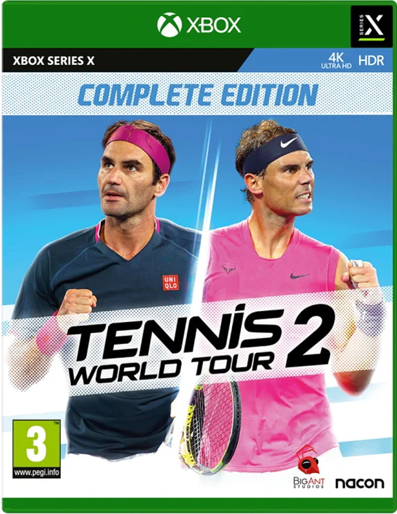 Tennis World Tour 2 Complete Edition Xbox Series X box art