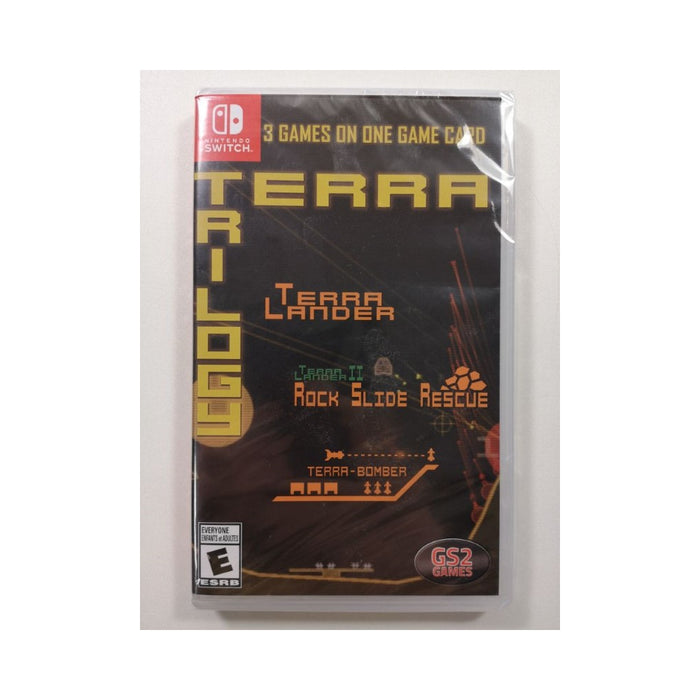 Terra Trilogy Nintendo Switch physical game box