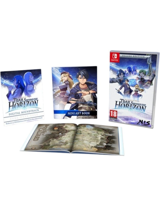 The Legend of Heroes: Trails beyond the Horizon Deluxe Edition Nintendo Switch German box