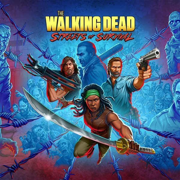 The Walking Dead: Streets of Survival - Deluxe Edition Nintendo Switch box art