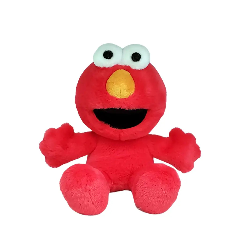 Ty Beanie Babies Sesame Street Elmo plush figure with heart tag