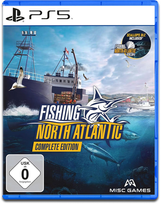 Fishing: North Atlantic - Complete Edition PlayStation 5 borító