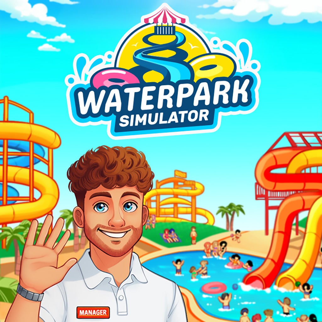 Waterpark Simulator PC game box art