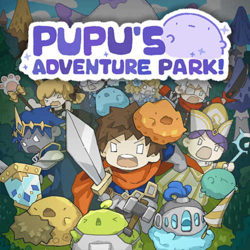 PuPu's Adventure Park Nintendo Switch game box – Asian edition
