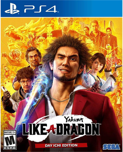 Yakuza: Like a Dragon PlayStation 4 borító