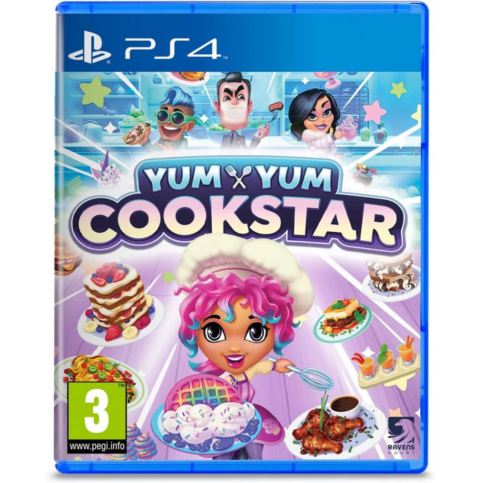 Yum Yum Cookstar PlayStation 4 játék doboza