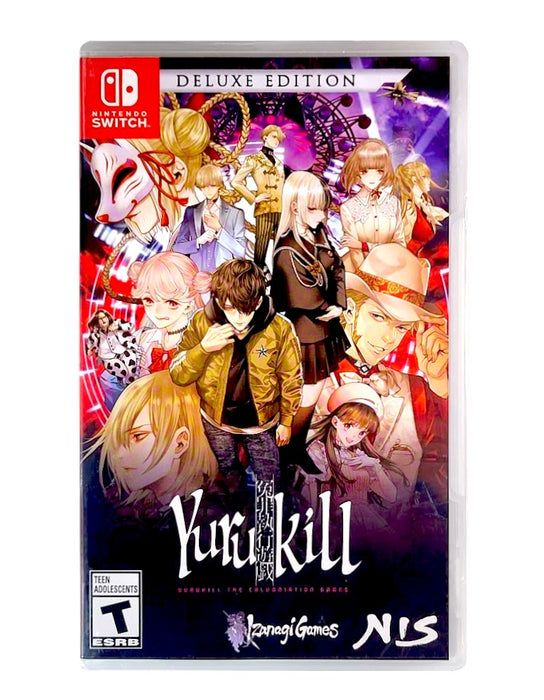Yurukill: The Calumniation Games Deluxe Edition Nintendo Switch doboz
