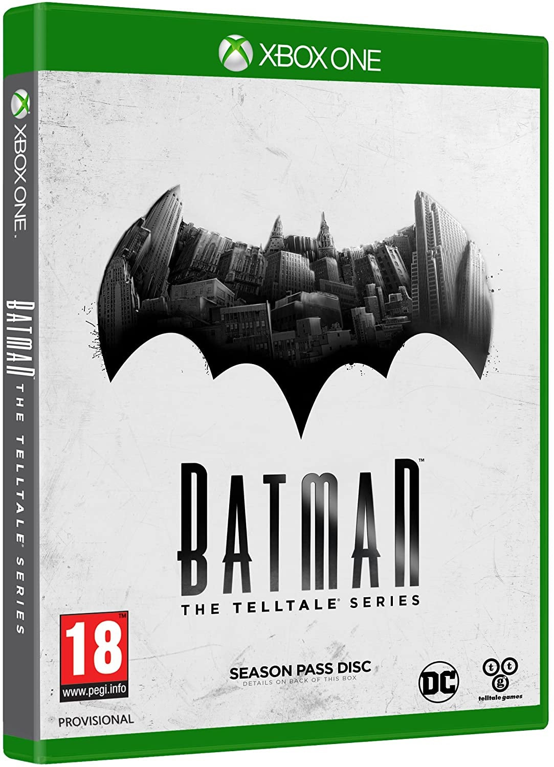 Batman: The Telltale Series Xbox One játék doboza