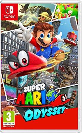 Super Mario Odyssey Nintendo Switch játék doboza
