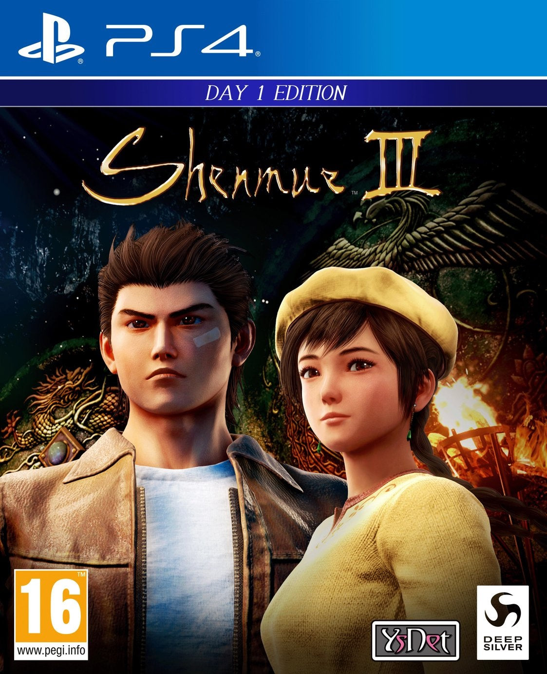 Shenmue III Day One Edition PlayStation 4 dobozborító