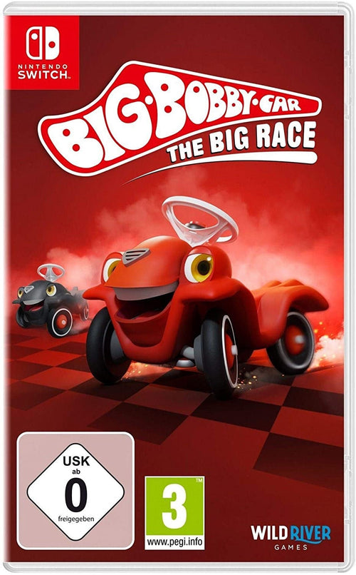BIG Bobby Car: The Big Race Nintendo Switch játék doboza