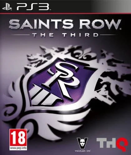 Saints Row: The Third PlayStation 3 játék doboza – olasz borító