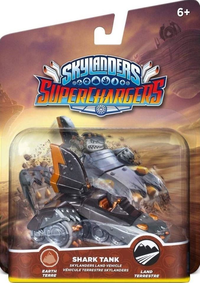 Skylanders SuperChargers Shark Tank járműfigura doboza — Activision 2015