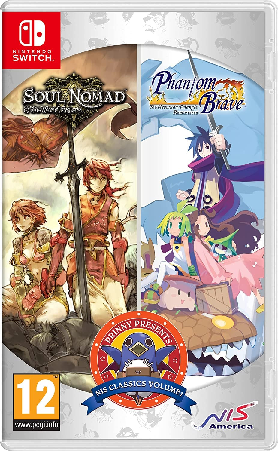 Prinny Presents NIS Classics Volume 1 Deluxe Edition Nintendo Switch dobozborító