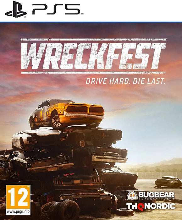 Wreckfest PlayStation 5 játék doboza