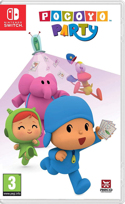Pocoyo Party Nintendo Switch játék doboza