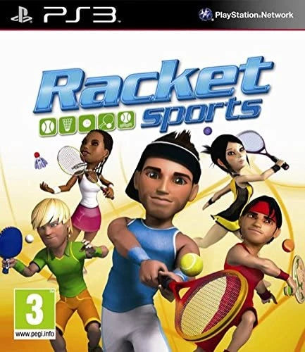 Racket Sports PlayStation 3 játék borítója – spanyol kiadás