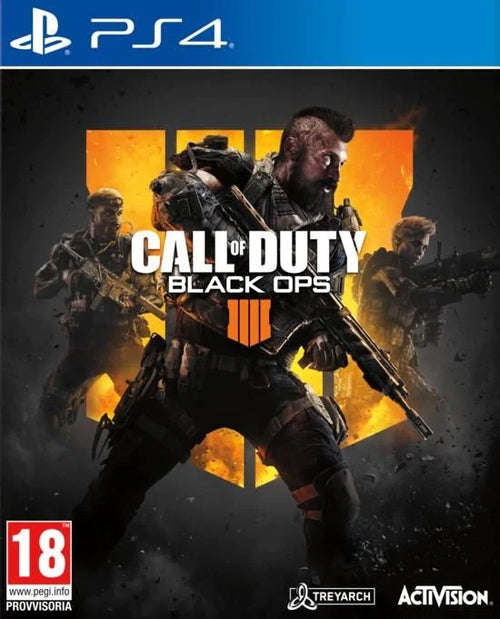 Call of Duty: Black Ops 4 PS4 játék olasz borítója