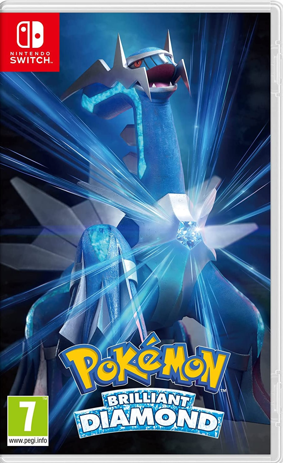 Pokémon Brilliant Diamond Nintendo Switch játék doboza