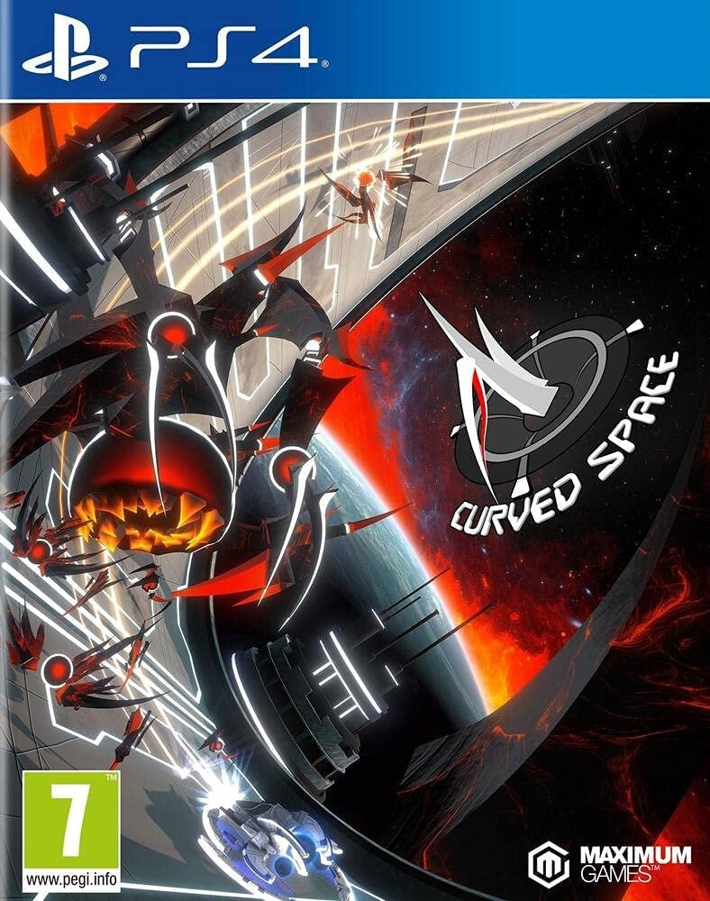 Curved Space PlayStation 4 játék dobozborítója