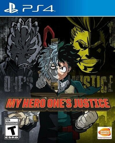 My Hero One's Justice PlayStation 4 játék borítója
