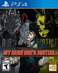 My Hero One's Justice PlayStation 4 játék borítója