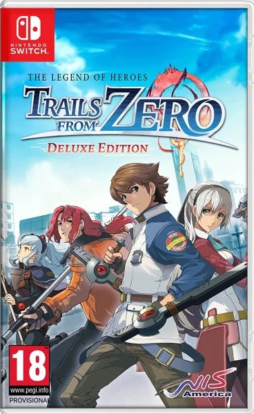 The Legend of Heroes: Trails from Zero Deluxe Edition Nintendo Switch doboz