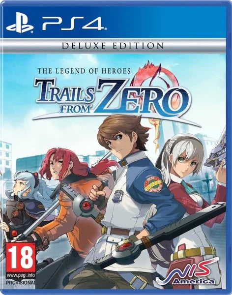 The Legend of Heroes: Trails from Zero Deluxe Edition PlayStation 4 doboz