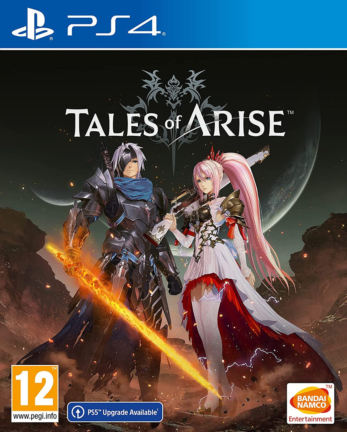 Tales of Arise PlayStation 4 játék dobozborítója